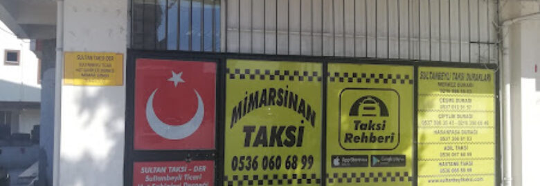 MİMAR SİNAN TAKSİ DURAĞI