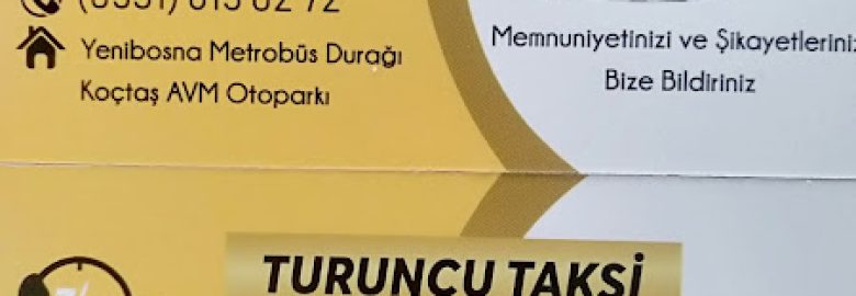 Turuncu Taksi Durağı